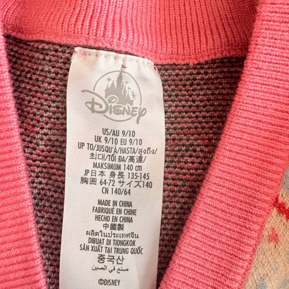 Disney Pink and Green Kids Sweater - Picture 8 of 14